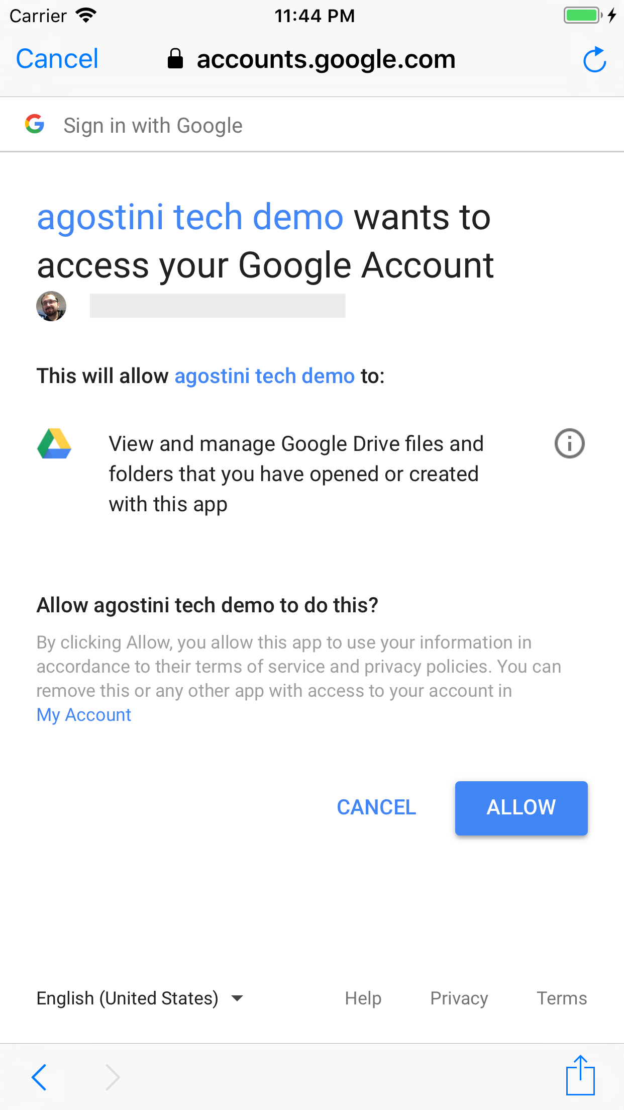 Using Google Drive in Your App | agostini.tech
